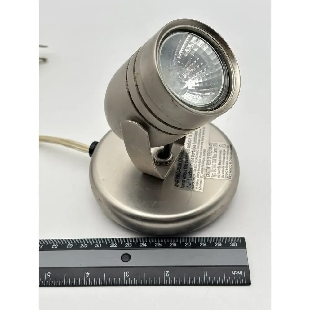 Portable Luminaire Spotlight. Plug In. Dial To Adjust Brightness. Works.